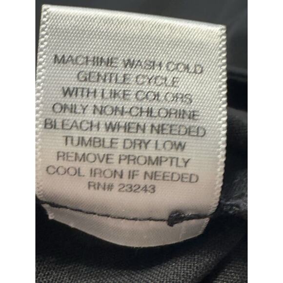 New York & Co Pencil Skirt w/ Pleated Back Slit, Black, Sz: 8, 64-56 - Picture 7 of 16